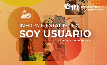 Informe Estadístico Soy Usuario 2019. Julio-Septiembre
