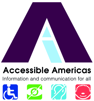 Logotipo de evento América Accesible 3