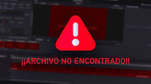 Archivo no  encontrado
