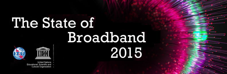 Encabezado The State of Broadband 2015