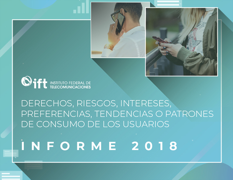 Portada de INFORME ANUAL 2018 de usuarios