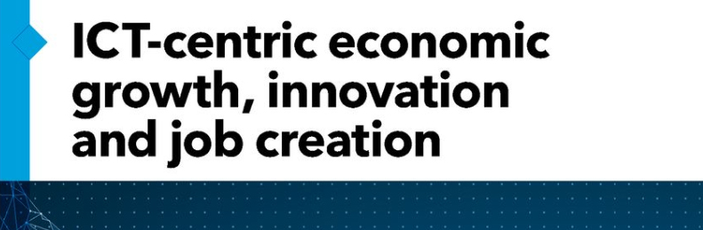 Encabezado Crecimiento económico, innovación y creación de empleo centrados en las TIC