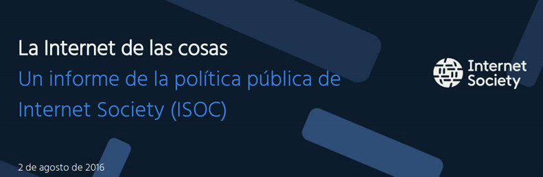 Encabezado Informe de la política pública: Internet de las cosas – Internet of Things (IoT)