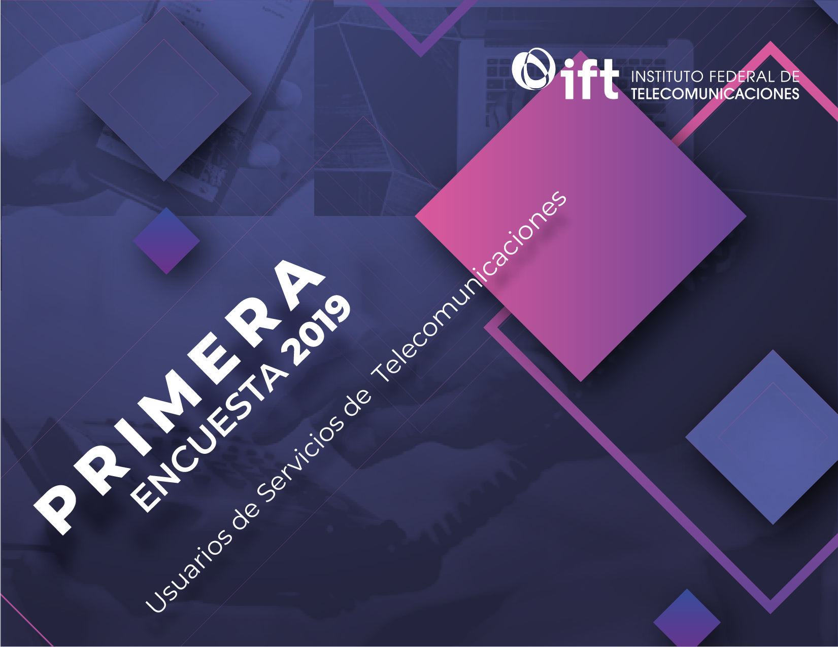 Portada del Primer Informe en Materia de Accesibilidad a Servicios de Telecomunicaciones para Personas con Discapacidad