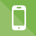 Icono decorativo telefonía móvil