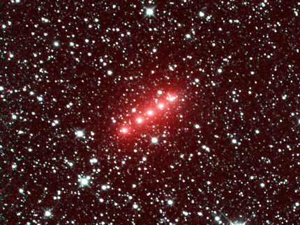 Imagen de un cometa
